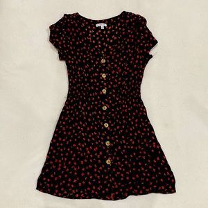 Patrons of peace size small floral dress